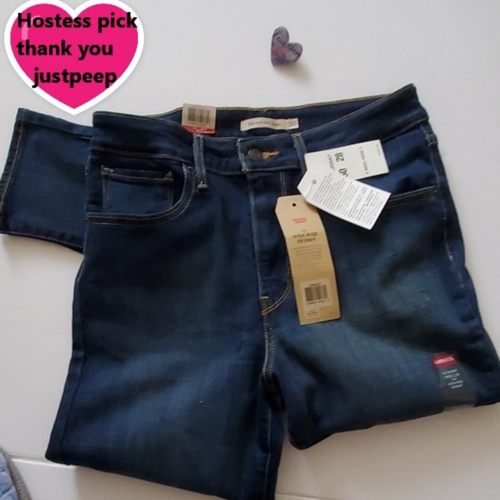Levi's 721 high-rises,skinny jeans 100% Originals not outlet NWT 10's